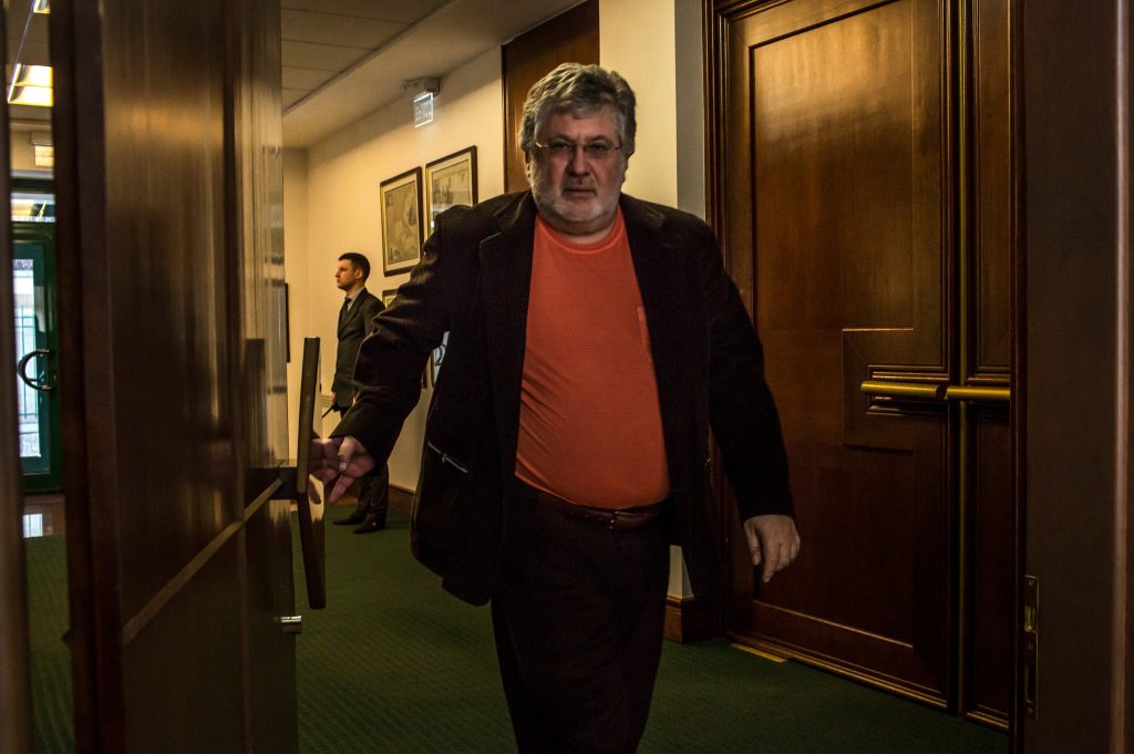The new governor of Dnipropetrovsk, Ihor Kolomoysky, is one of Ukraine’s wealthiest men. Credit Mauricio Lima for The New York Times