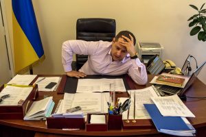 Boris Filatov, whose day job was in luxury shopping malls and other ventures, is now a deputy governor in Dnipropetrovsk, Ukraine. Credit Mauricio Lima for The New York Times